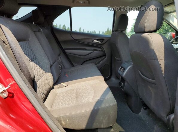 3GNAXJEV9JS617022 2018 CHEVROLET EQUINOX Red Вид задньої частини салону