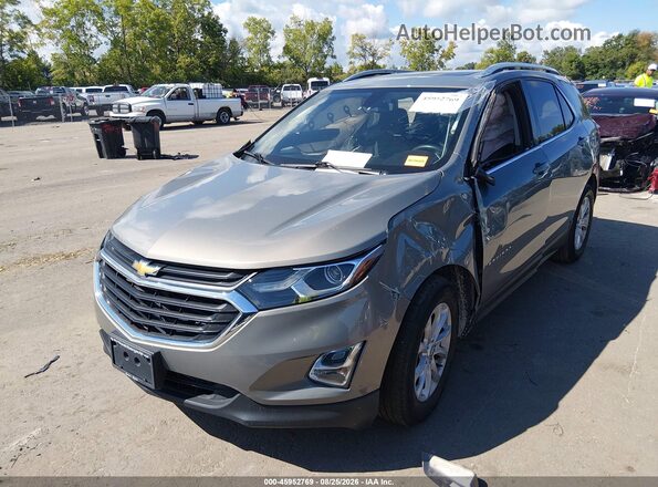 3GNAXJEV9JS638694 2018 CHEVROLET EQUINOX Серый Передняя левая четверть