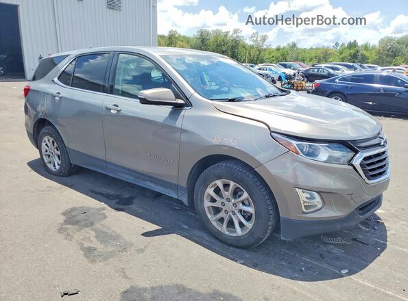 3GNAXJEVXJS617062 2018 CHEVROLET EQUINOX Gray Delantero derecho