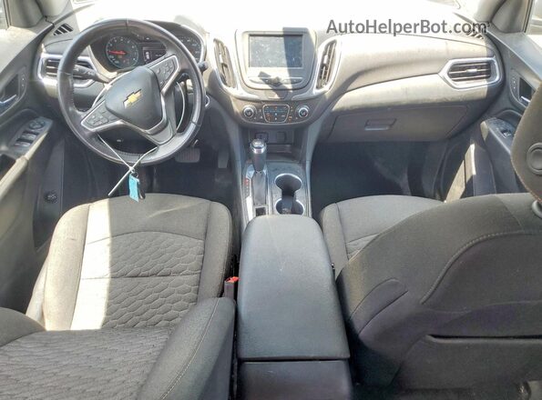 3GNAXJEVXJS617062 2018 CHEVROLET EQUINOX Gray Vista del salpicadero