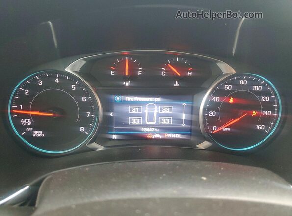 3GNAXKEG0RL102990 2024 CHEVROLET EQUINOX Black Vista del cuadro de instrumentos