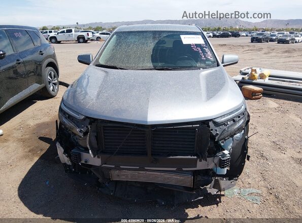 3GNAXKEG1RL337236 2024 CHEVROLET EQUINOX Silver წინა პანელის ხედი