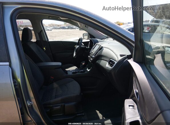 3GNAXKEG1RL337236 2024 CHEVROLET EQUINOX Silver წინა სალონის ხედი