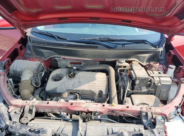3GNAXKEG2PS140384 2023 CHEVROLET EQUINOX Red Vista del compartimento del motor
