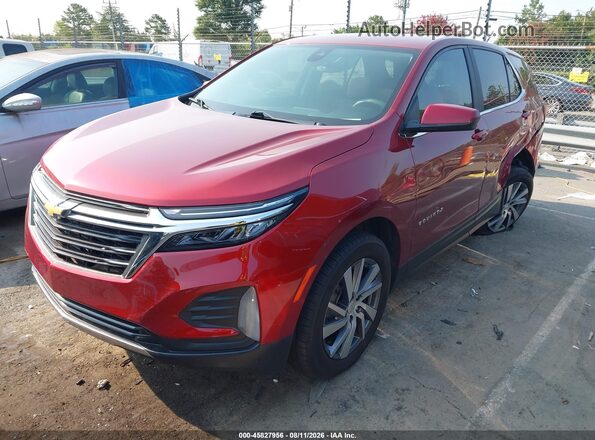 3GNAXKEG2PS162627 2023 CHEVROLET EQUINOX Красный Передняя левая четверть