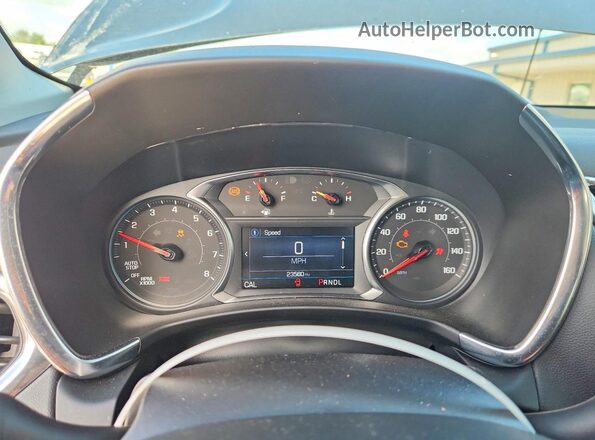 3GNAXKEG2RL323491 2024 CHEVROLET EQUINOX Black Vista del cuadro de instrumentos