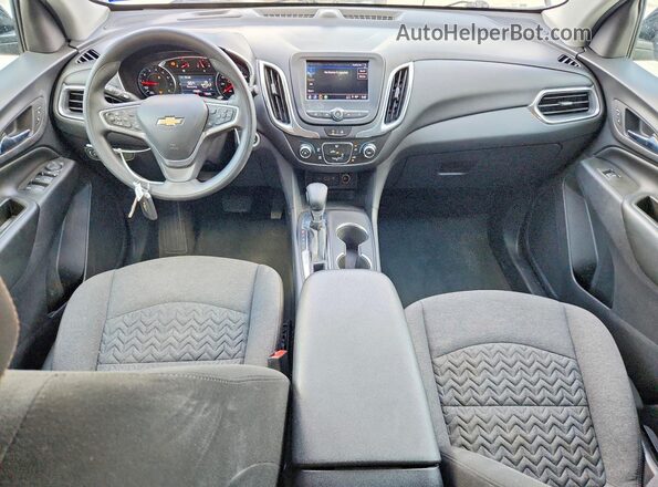 3GNAXKEG4PL186597 2023 CHEVROLET EQUINOX Черный Вид панели приборов