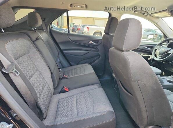 3GNAXKEG4PL186597 2023 CHEVROLET EQUINOX Черный Вид задних сидений