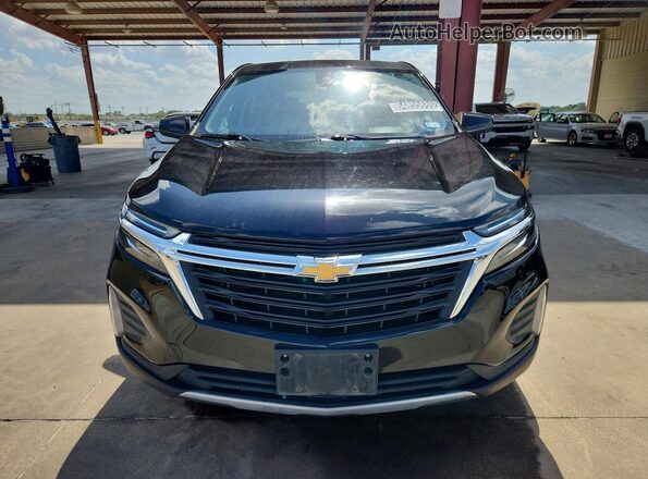 3GNAXKEG4PL186597 2023 CHEVROLET EQUINOX Черный Вид спереди
