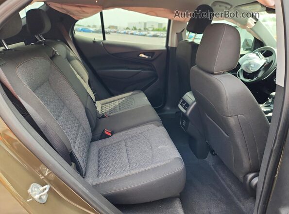 3GNAXKEG5PL242059 2023 CHEVROLET EQUINOX Серый Вид задней части салона