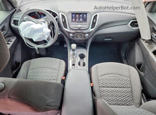 3GNAXKEG5PL242059 2023 CHEVROLET EQUINOX Серый Вид панели приборов
