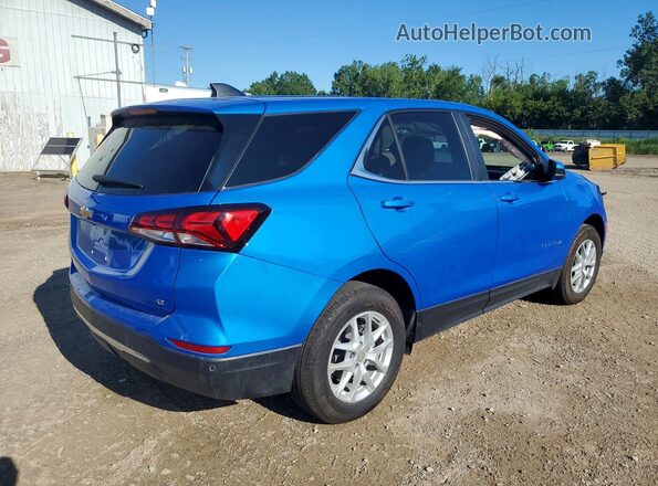 3GNAXKEG5RL207251 2024 CHEVROLET EQUINOX Blue Trasero derecho