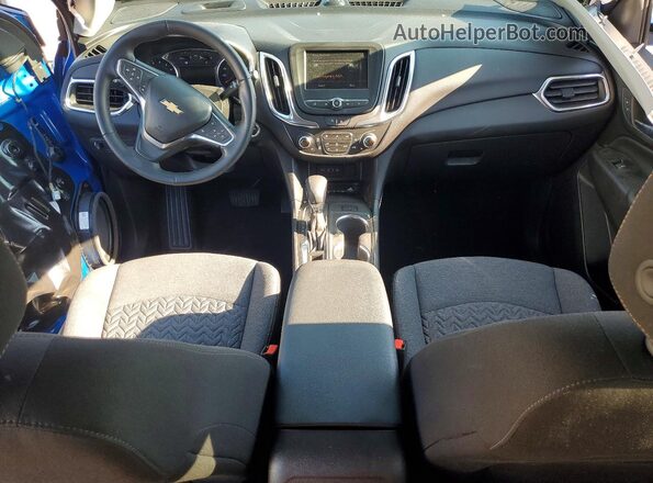 3GNAXKEG5RL207251 2024 CHEVROLET EQUINOX Blue Vista del salpicadero