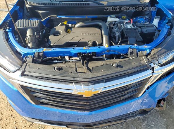 3GNAXKEG5RL207251 2024 CHEVROLET EQUINOX Blue Vista del compartimento del motor