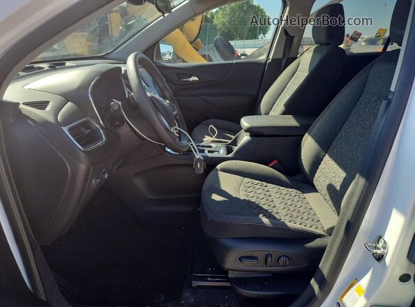 3GNAXKEG6PS140033 2023 CHEVROLET EQUINOX White Widok wnętrza z przodu