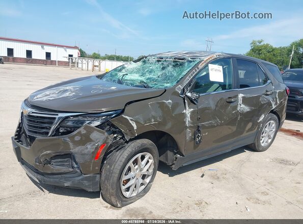 3GNAXKEG7PL119539 2023 CHEVROLET EQUINOX Brown Առջևի ձախ երեք քառորդ տեսարան
