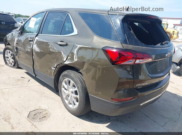 3GNAXKEG7PL119539 2023 CHEVROLET EQUINOX Brown Հետևի ձախ