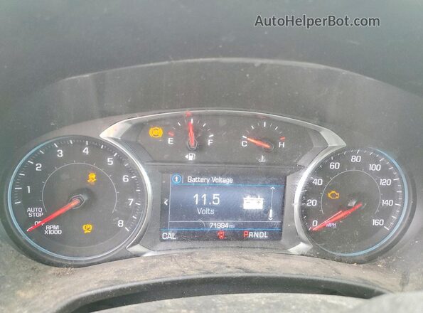 3GNAXKEG7RS149603 2024 CHEVROLET EQUINOX Gray Widok zestawu wskaźników