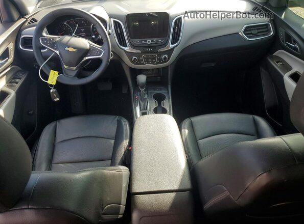 3GNAXKEG8PL163596 2023 CHEVROLET EQUINOX Черный Вид панели приборов