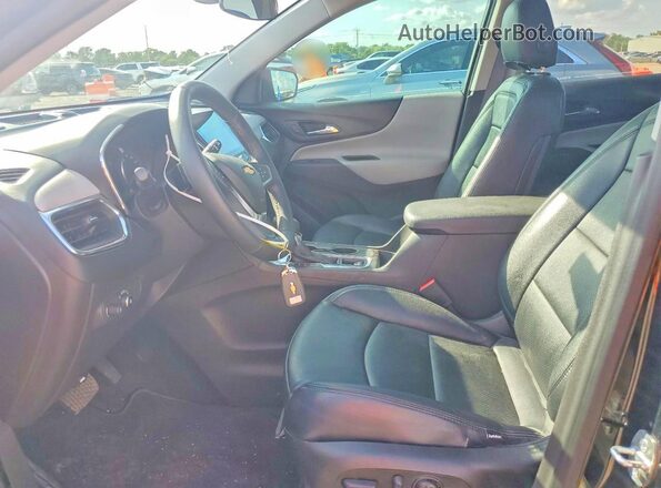 3GNAXKEG8PL163596 2023 CHEVROLET EQUINOX Черный Вид салона спереди