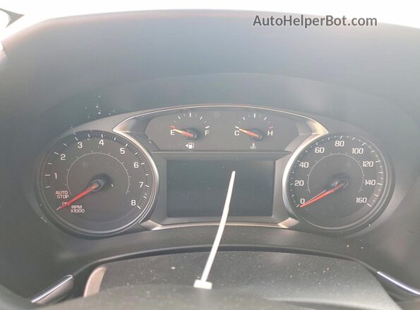 3GNAXKEG8PL163596 2023 CHEVROLET EQUINOX Черный Вид щитка приборов