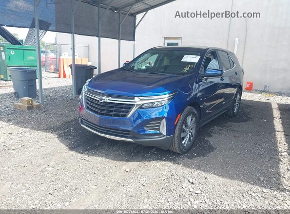 3GNAXKEG8PS114808 2023 CHEVROLET EQUINOX Синий Передняя левая четверть