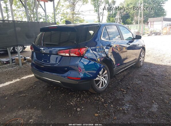 3GNAXKEG8PS114808 2023 CHEVROLET EQUINOX Синий Задняя правая четверть