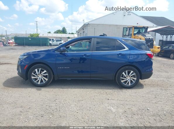 3GNAXKEG8PS114808 2023 CHEVROLET EQUINOX Синий Вид задней части салона
