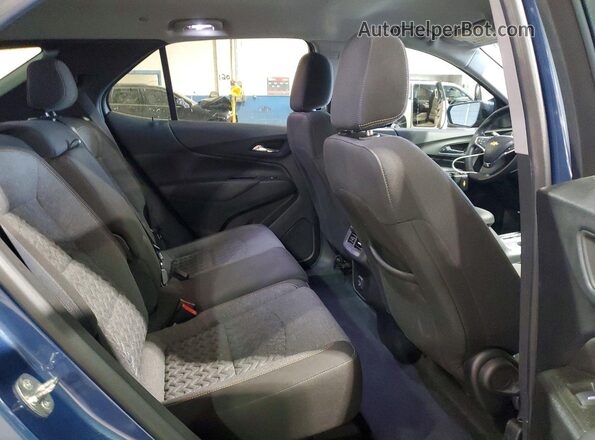 3GNAXKEG8RL120380 2024 CHEVROLET EQUINOX Blue Вид задньої частини салону