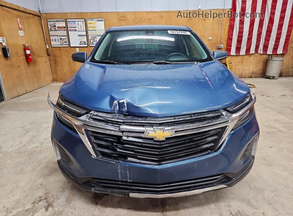 3GNAXKEG8RL131220 2024 CHEVROLET EQUINOX Blue წინა ხედი