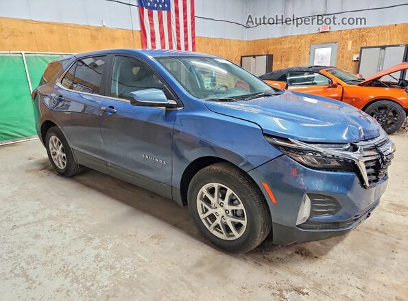 3GNAXKEG8RL131220 2024 CHEVROLET EQUINOX Blue წინა მარჯვენა