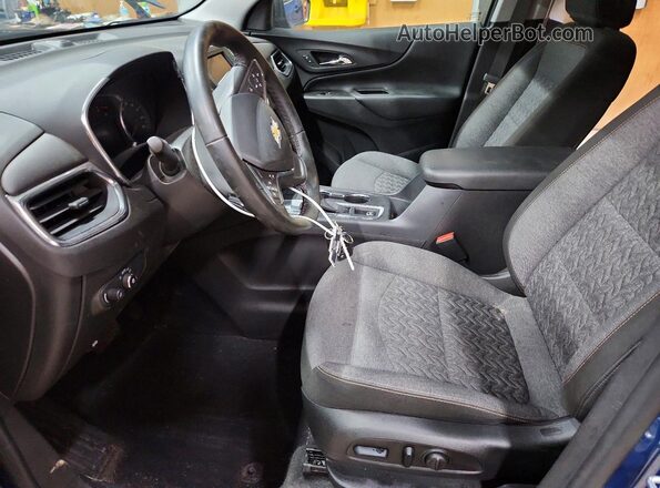 3GNAXKEG8RL131220 2024 CHEVROLET EQUINOX Blue წინა სალონის ხედი