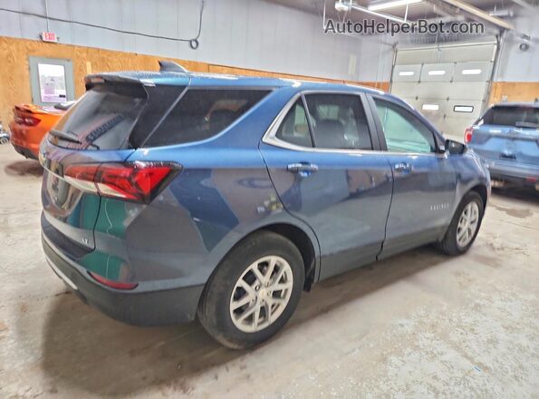 3GNAXKEG8RL131220 2024 CHEVROLET EQUINOX Blue უკანა მარჯვენა
