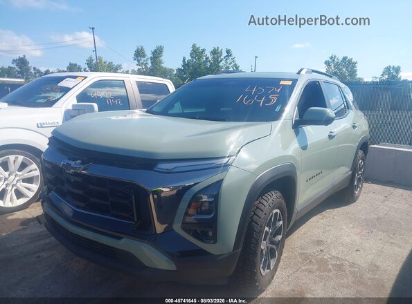 3GNAXKEG9TL214520 2026 CHEVROLET EQUINOX Зеленый Передняя левая четверть