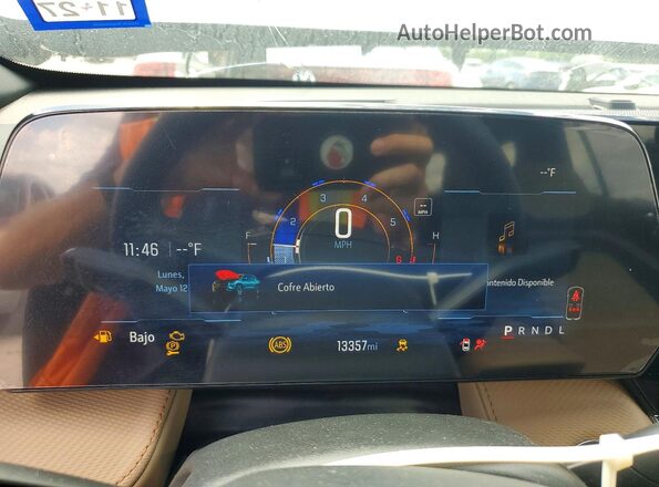 3GNAXKEG9TL259666 2026 CHEVROLET EQUINOX Black Вид щитка приладів