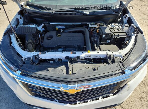3GNAXKEGXPL183946 2023 CHEVROLET EQUINOX White ძრავის განყოფილების ხედი