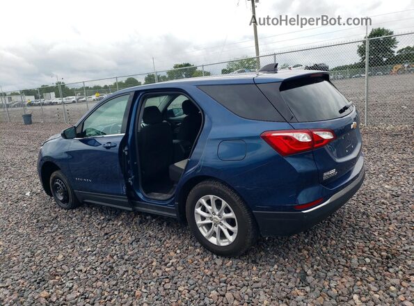 3GNAXKEV0LL343714 2020 CHEVROLET EQUINOX Blue Հետևի ձախ
