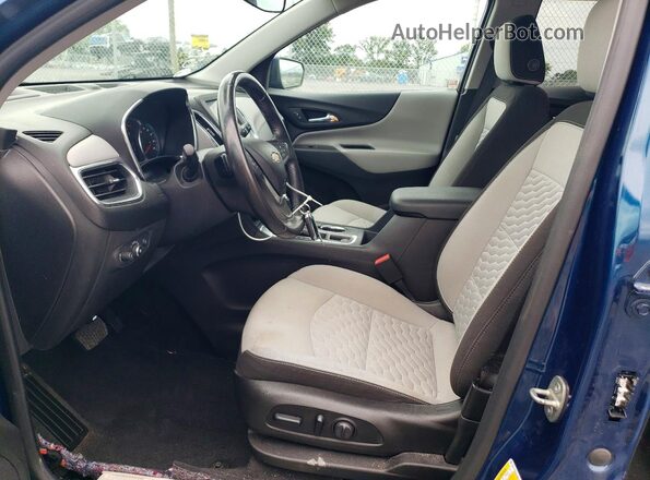 3GNAXKEV0LL343714 2020 CHEVROLET EQUINOX Blue Սալոնի դիմացի տեսք