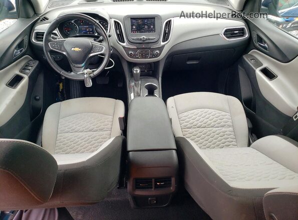 3GNAXKEV0LL343714 2020 CHEVROLET EQUINOX Blue Առջևի վահանակի տեսք