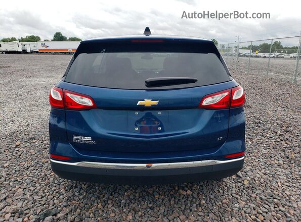 3GNAXKEV0LL343714 2020 CHEVROLET EQUINOX Blue Հետևի տեսք
