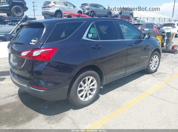 3GNAXKEV1LS582372 2020 CHEVROLET EQUINOX Dark Blue Задня права чверть