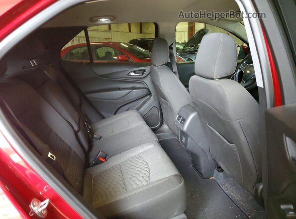 3GNAXKEV1ML324221 2021 CHEVROLET EQUINOX Red Widok wnętrza z tyłu