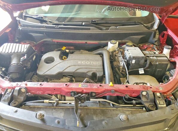 3GNAXKEV1ML324221 2021 CHEVROLET EQUINOX Red Widok komory silnika