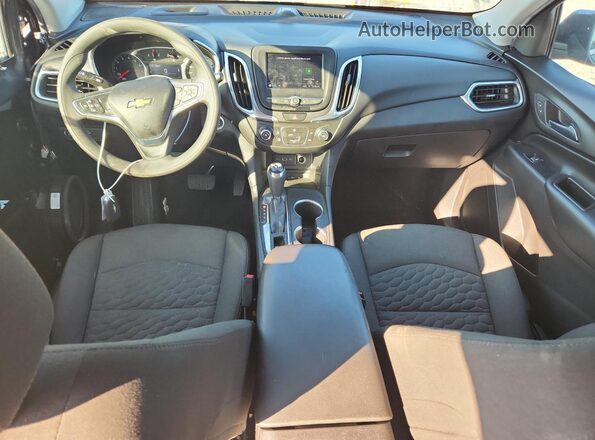 3GNAXKEV2LS528417 2020 CHEVROLET EQUINOX Серый Вид панели приборов