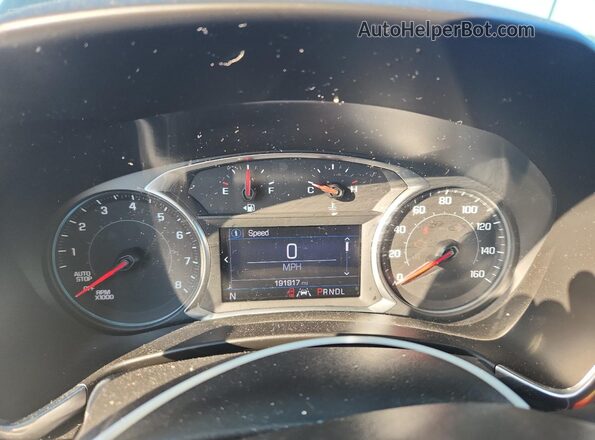 3GNAXKEV2LS528417 2020 CHEVROLET EQUINOX Серый Вид щитка приборов