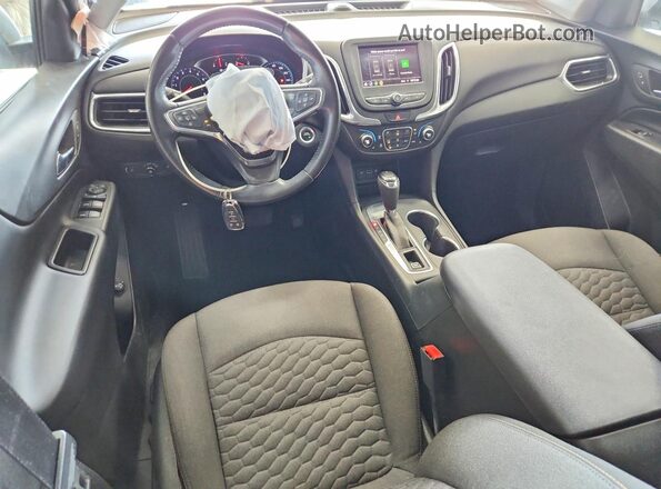 3GNAXKEV2LS575592 2020 CHEVROLET EQUINOX Silver Вид панелі приладів