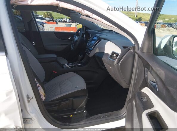 3GNAXKEV3LS523937 2020 CHEVROLET EQUINOX White Vista interior delantera