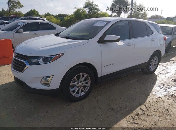 3GNAXKEV3LS523937 2020 CHEVROLET EQUINOX White Vista tres cuartos delantera izquierda