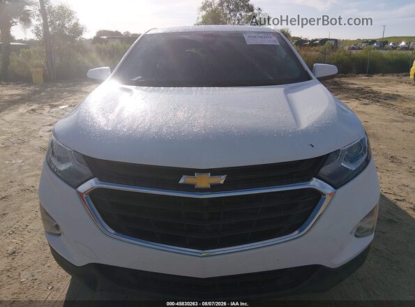 3GNAXKEV3LS523937 2020 CHEVROLET EQUINOX White Vista del cuadro de instrumentos