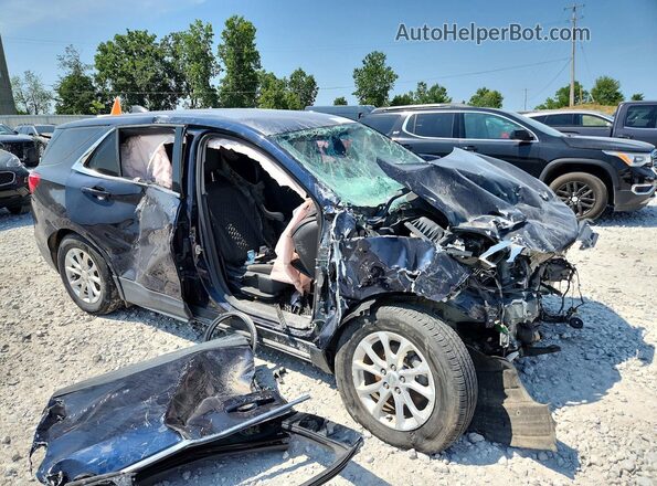 3GNAXKEV3LS648016 2020 CHEVROLET EQUINOX Blue Передня права чверть